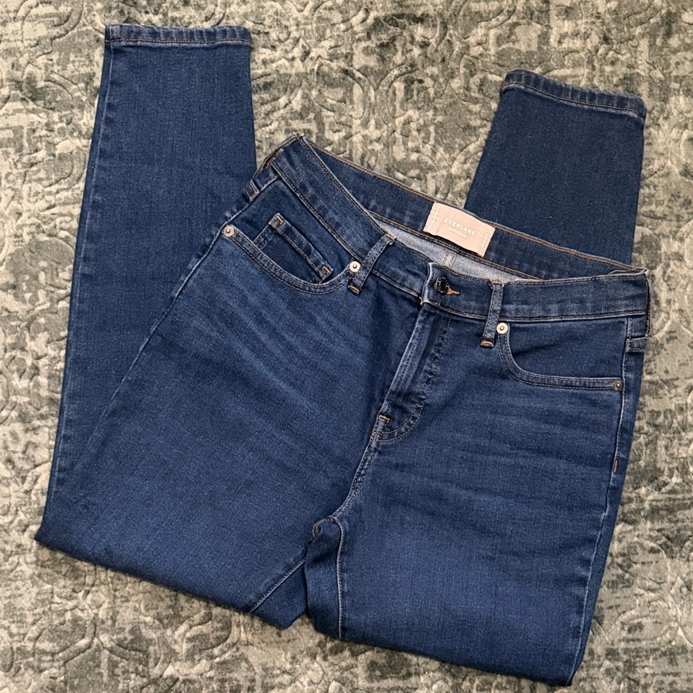Everlane Women's Dark Blue Skinny Jeans